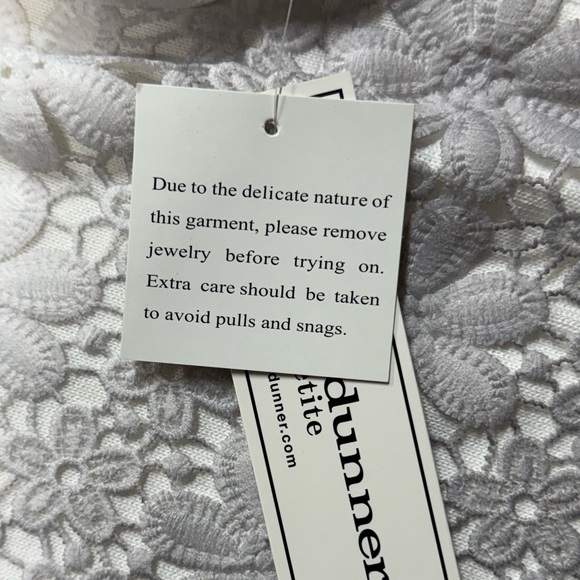 Alfred Dunner size PXL white and gray ombré shirt NWT, never before worn! - Picture 9 of 10